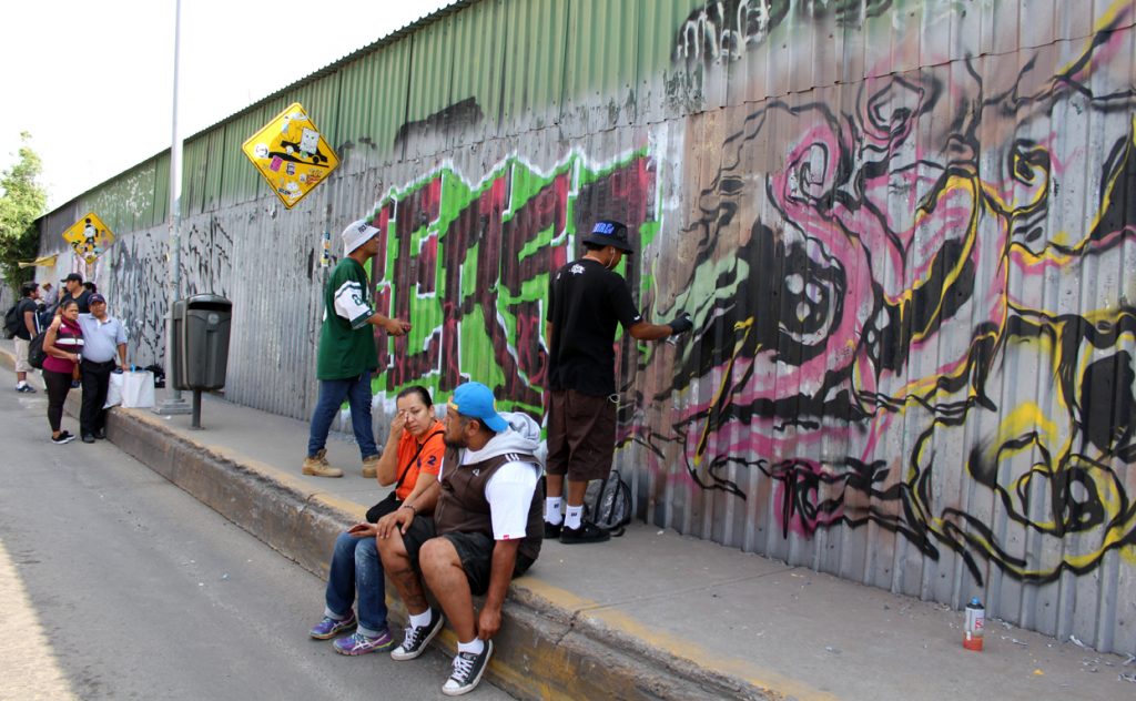 Grafiti problemática actual en México Parques Alegres I A P