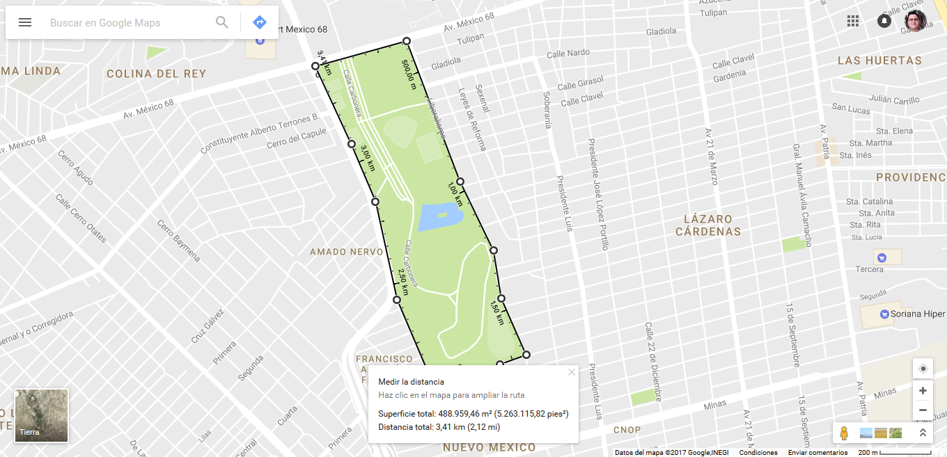 Como Calcular El Area De Un Terreno Con Google Maps