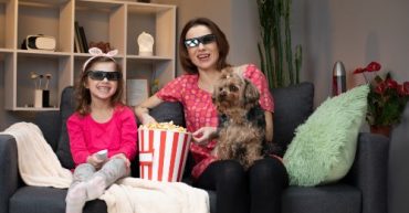cine en casa en fin de semana