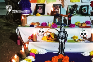Altar de muertos para Don Pancho